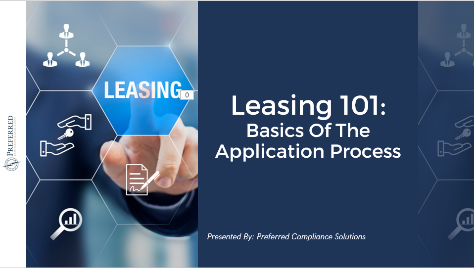 Basics Of The Application Process