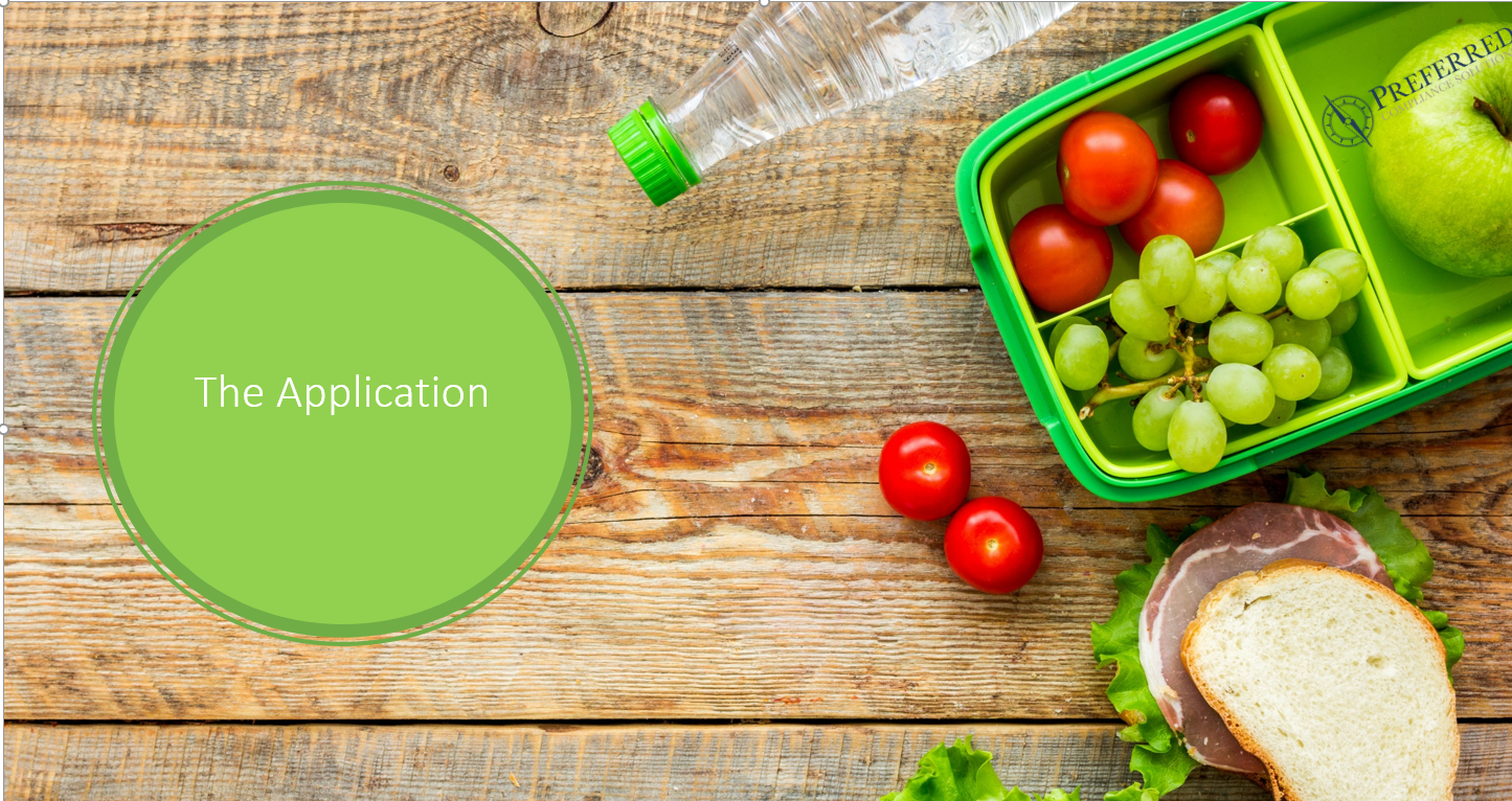 The Application & Household Composition